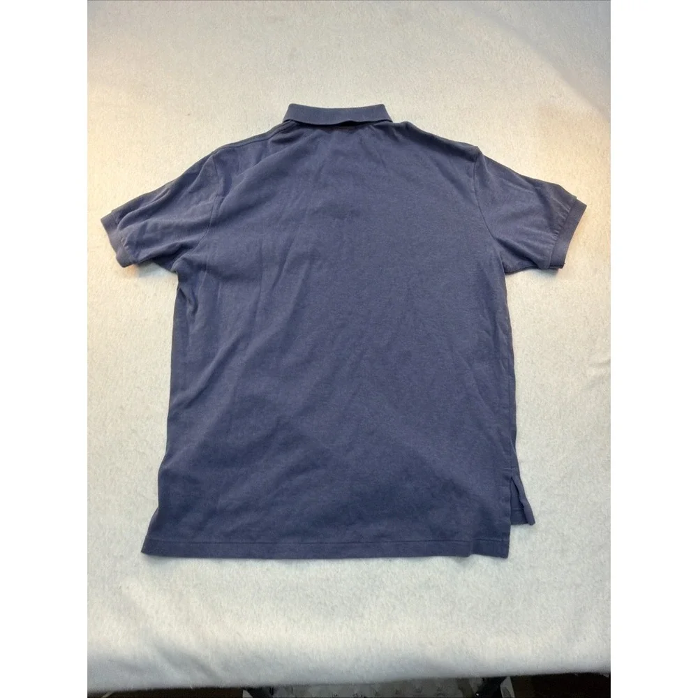 Polo Ralph Lauren Polo Shirt Men Size Large Blue Classic Fit Short Sleeve Casual